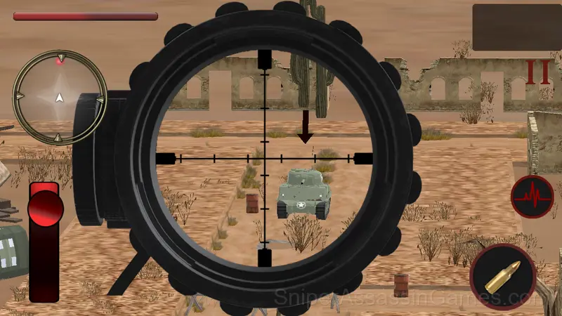 Sniper: elimination gameplay screenshot 2