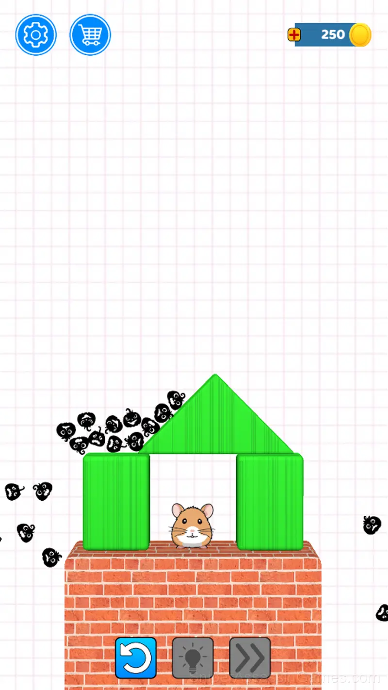 Hide hamster gameplay screenshot 2