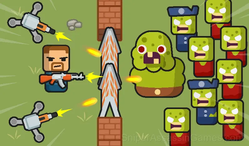 Play Zombie Horde: Build & Survive