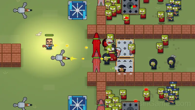 Zombie Horde: Build & Survive gameplay screenshot 2