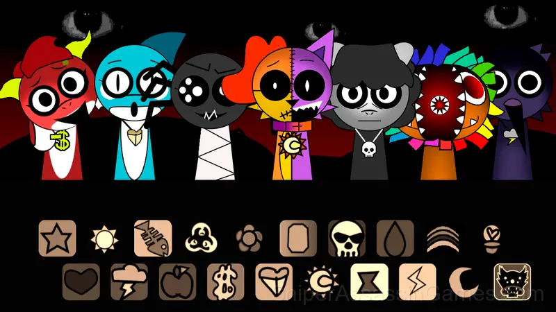 Sprunki Poppy Playtime MOD gameplay screenshot 2