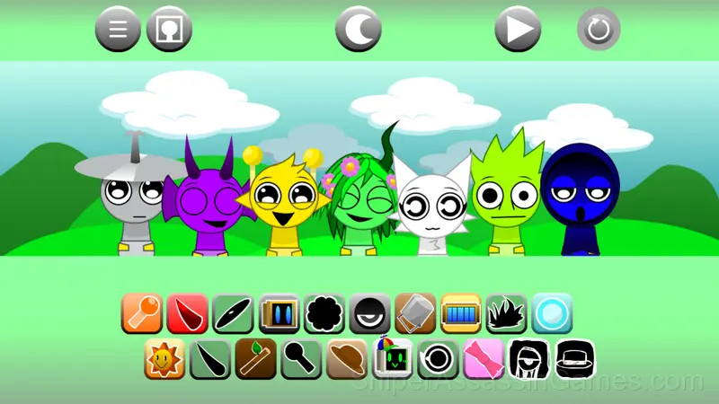 Sprunki Kids gameplay screenshot 2