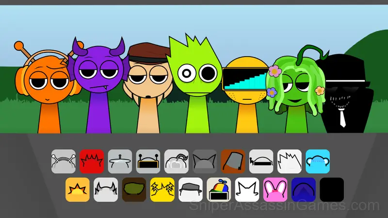 Sprunki Retake Original gameplay screenshot 3