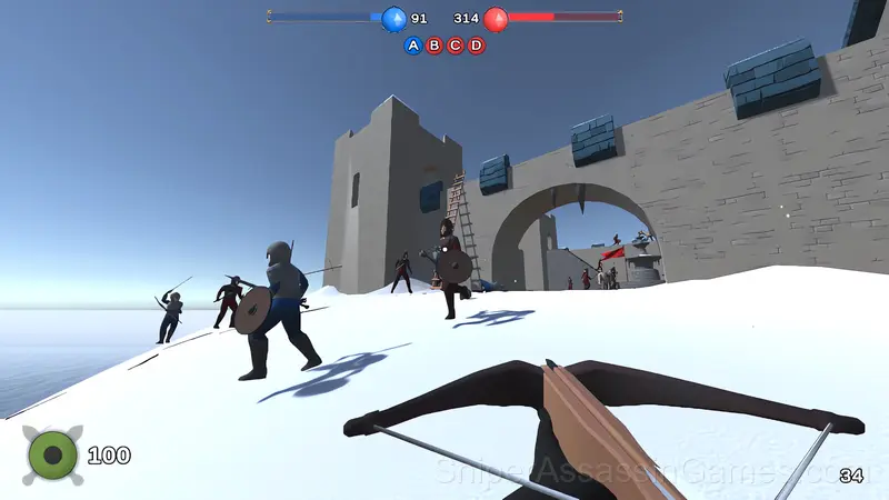 War The Knights: Battle Arena Swords 3D gameplay screenshot 4