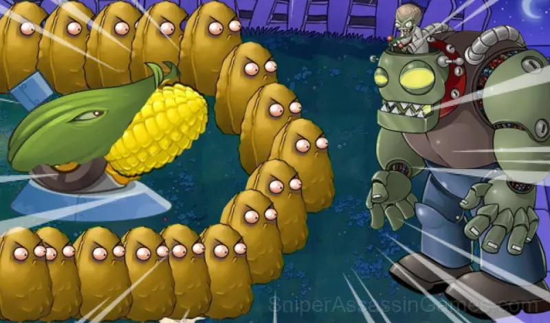 Play Plants vs Zombies: Night Protection