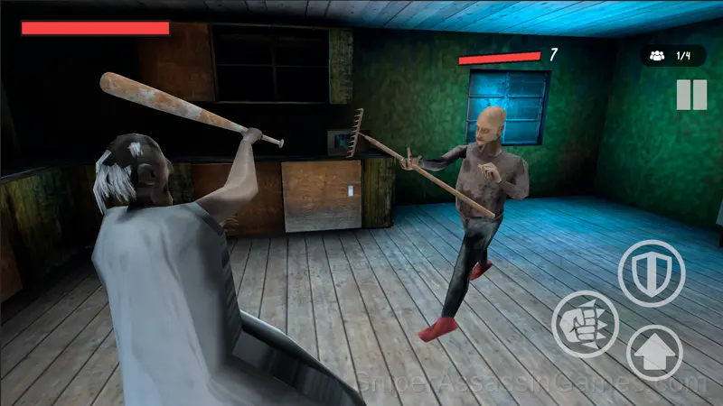 Granny vs Grandpa Online gameplay screenshot 1