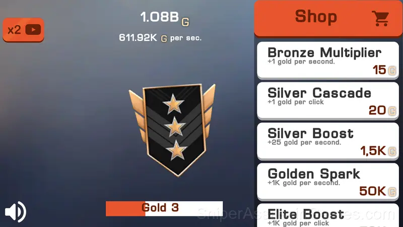 Rank Evolution in Standoff 2 : Clicker gameplay screenshot 2