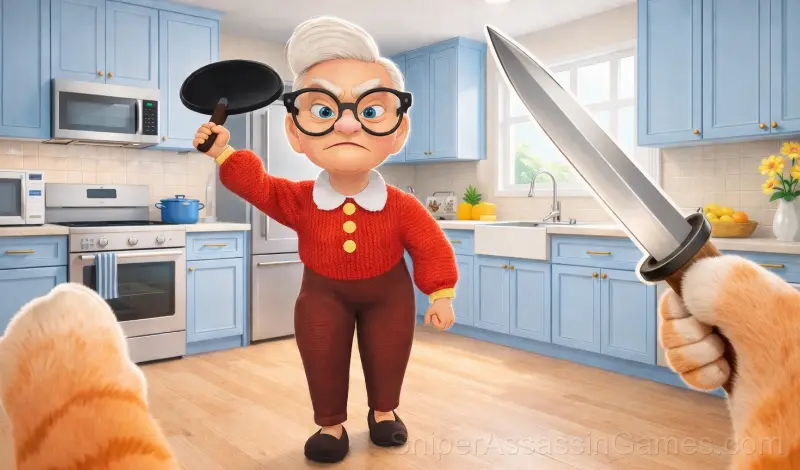 Play Cat and Granny