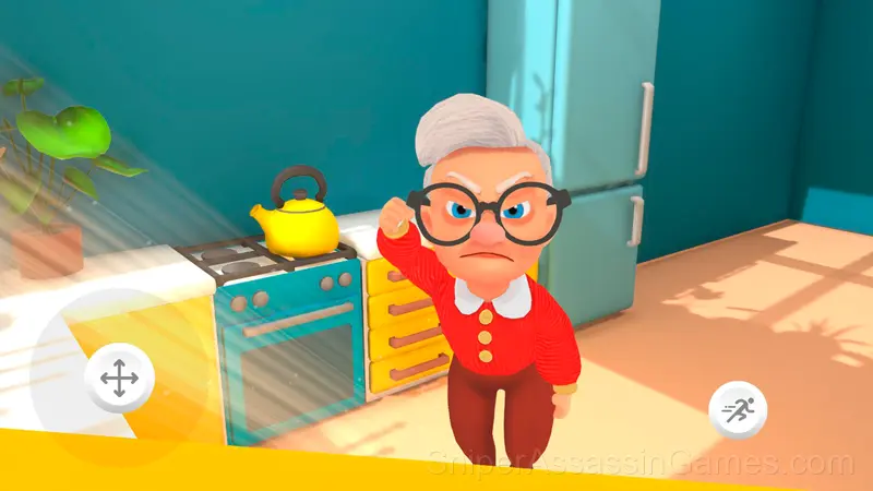Cat and Granny gameplay screenshot 1