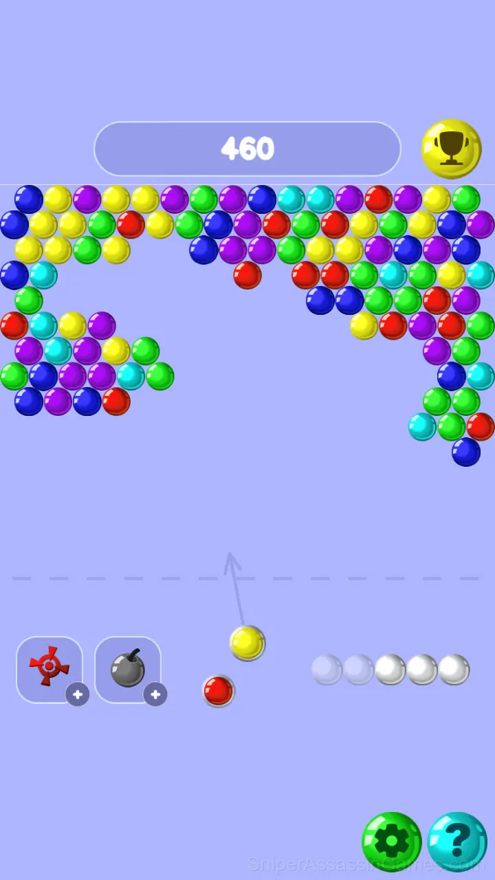 Bubble Shooter Origins gameplay screenshot 2