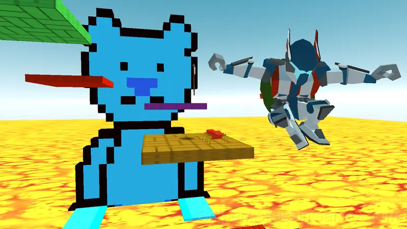 Obby: Mini Games with Friends gameplay screenshot 2