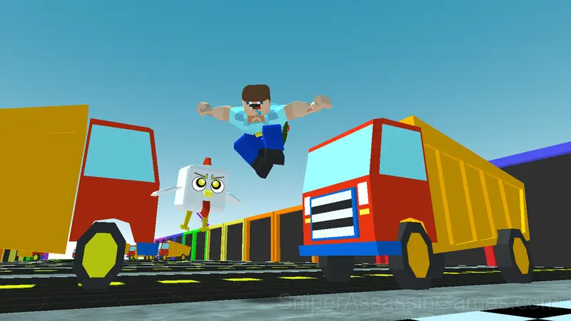 Obby: Mini Games with Friends gameplay screenshot 3