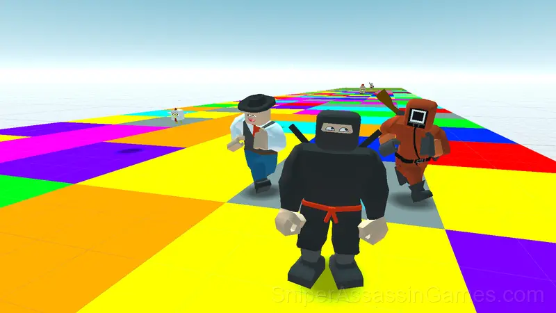 Obby: Mini Games with Friends gameplay screenshot 4