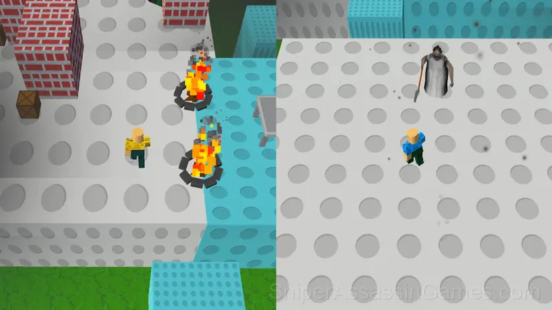 Escape from Granny together gameplay screenshot 5
