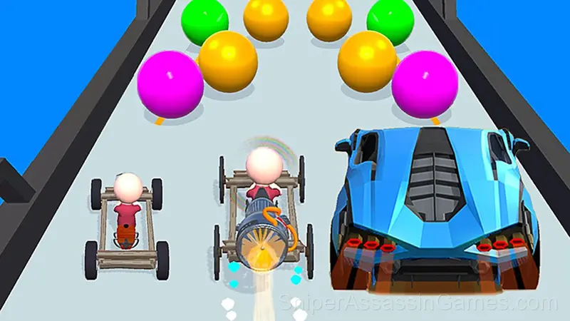 Pimp the Cars - Race gameplay screenshot 2