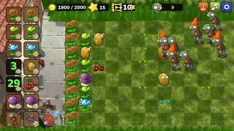 Hybrids vs. Zombies: Fusion gameplay screenshot 1
