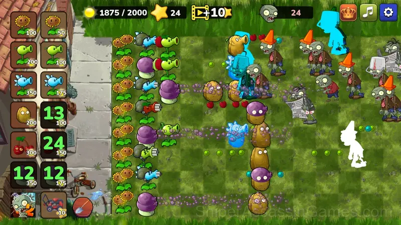 Hybrids vs. Zombies: Fusion gameplay screenshot 3