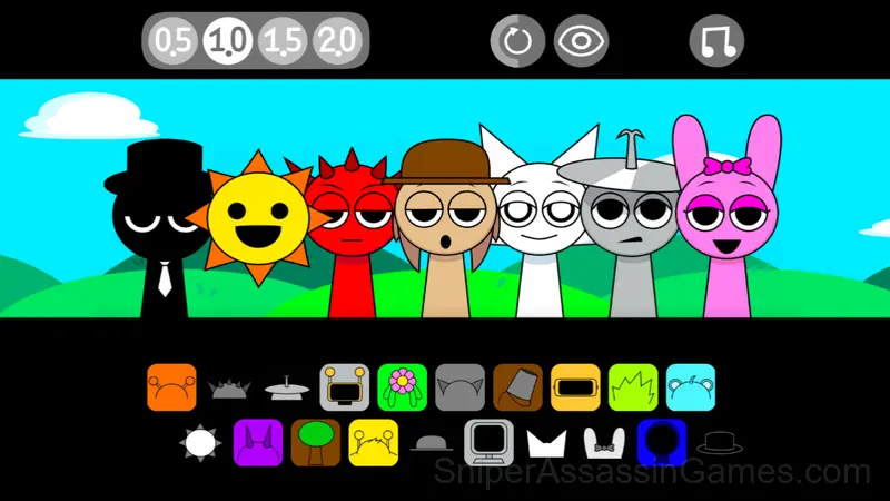 Sprunki New Version gameplay screenshot 2