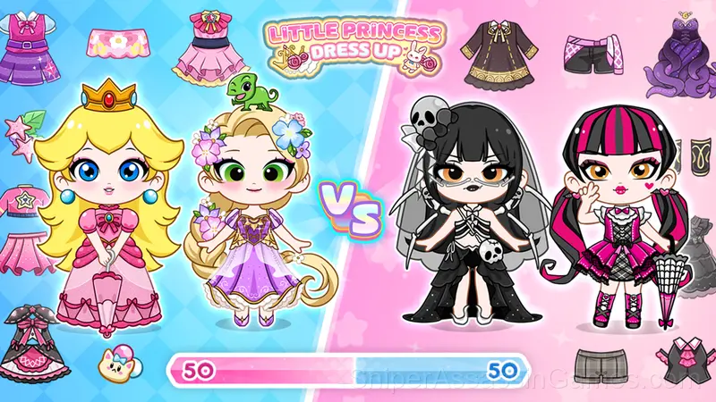 Little Princess Dress Up gameplay screenshot 1