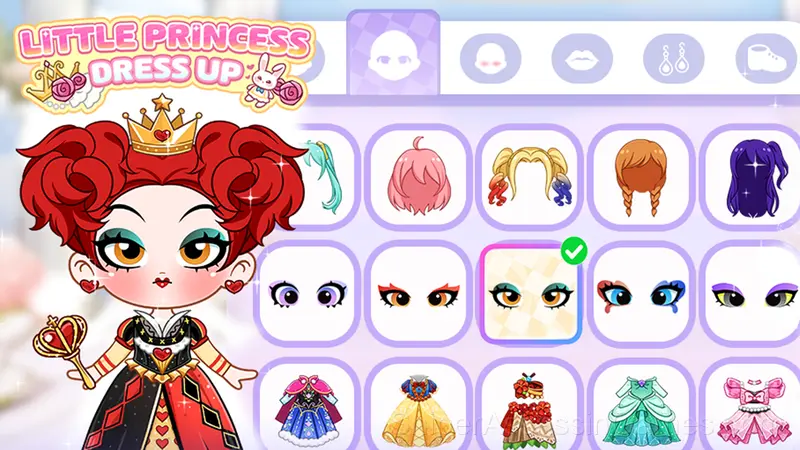 Little Princess Dress Up gameplay screenshot 2