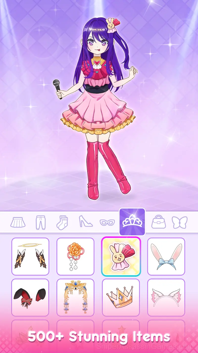 Anime Dress Up - Doll Dress Up gameplay screenshot 4