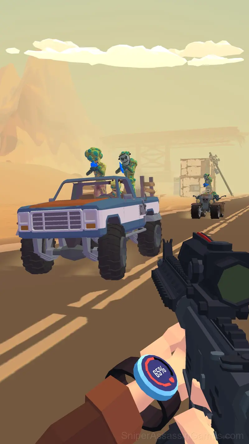 Zombie Road: Cases Merge gameplay screenshot 1