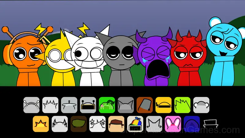Sprunki Baby Retake gameplay screenshot 1
