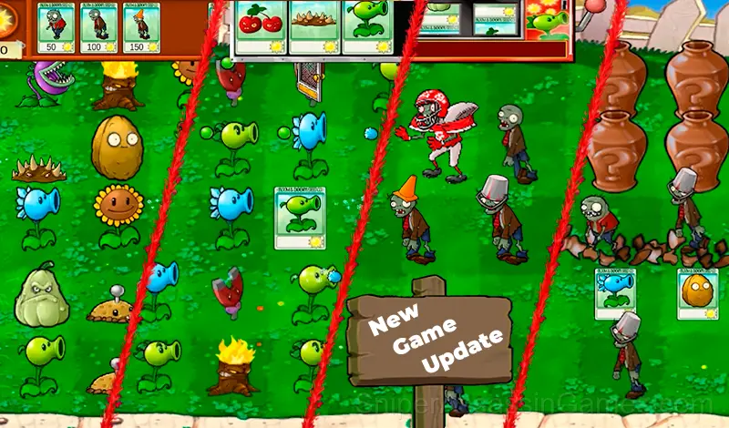 Play Plants vs Zombies: All modes