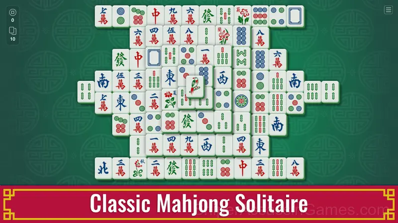 Mahjong Solitaire Meditation gameplay screenshot 1