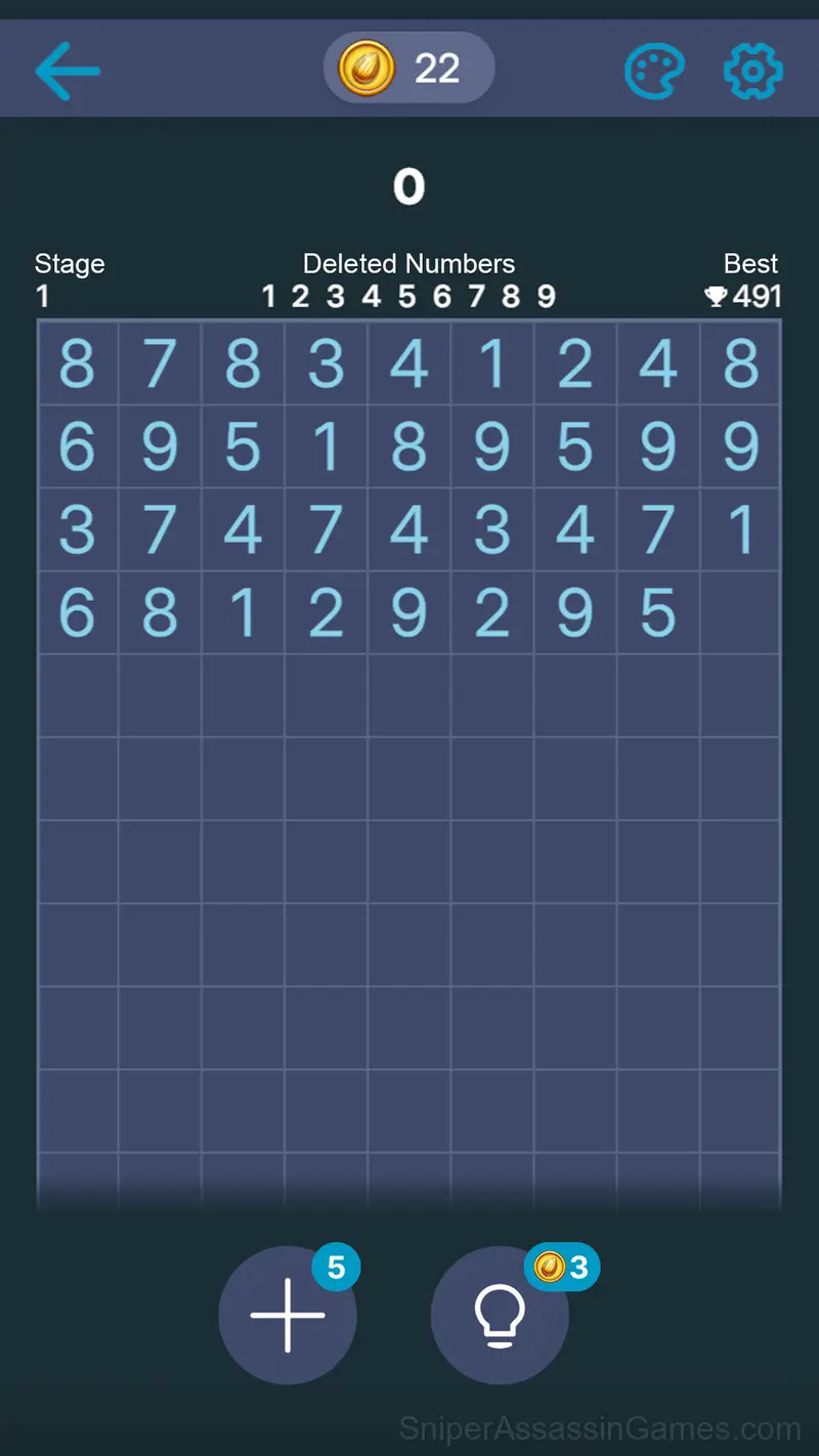 Number Match - Seeds gameplay screenshot 3