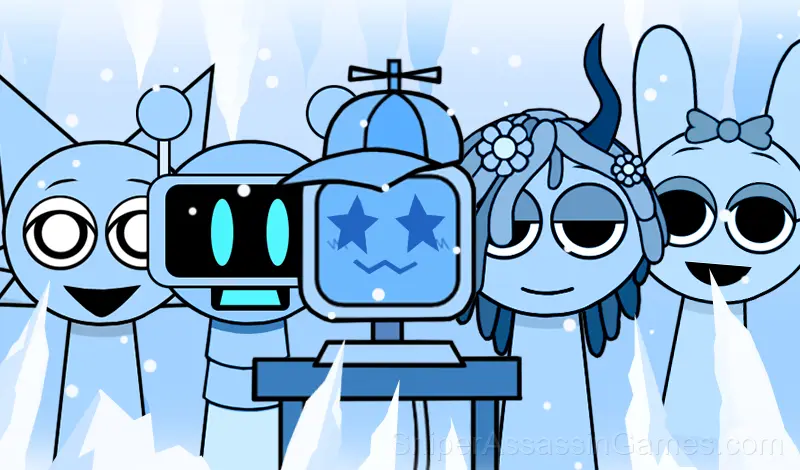 Play Sprunky Cool Ice: Mod