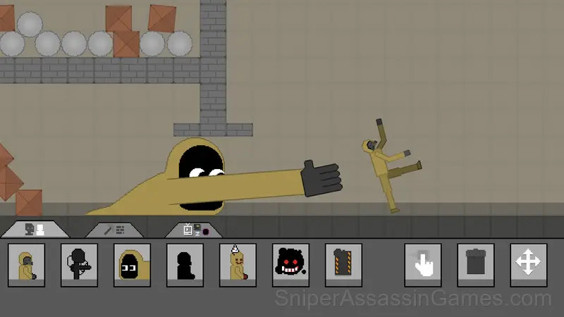 BACKROOMS sandbox gameplay screenshot 1