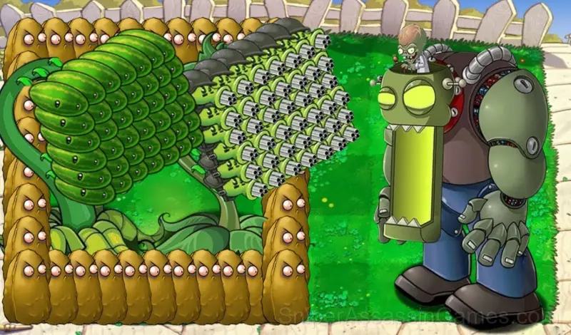 Play Plants vs. Zombies: New Map