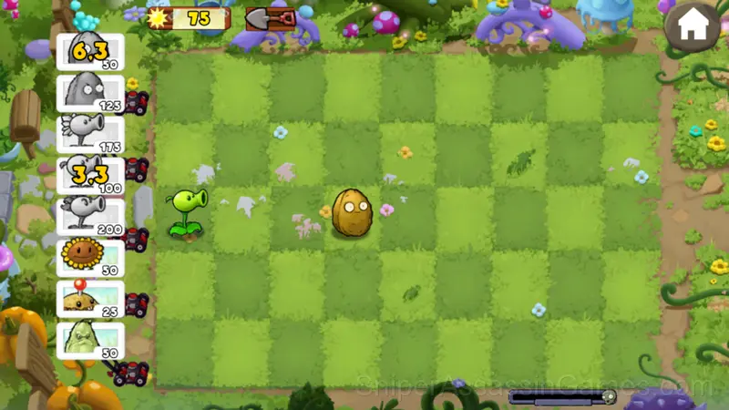Plants vs. Zombies: New Map gameplay screenshot 1