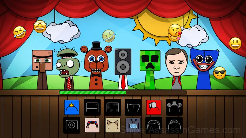 Sprunki: Monsters gameplay screenshot 2