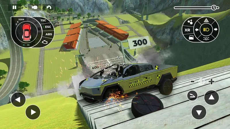 Ramp Jump Car Crash gameplay screenshot 4