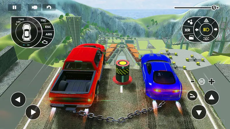 Ramp Jump Car Crash gameplay screenshot 5