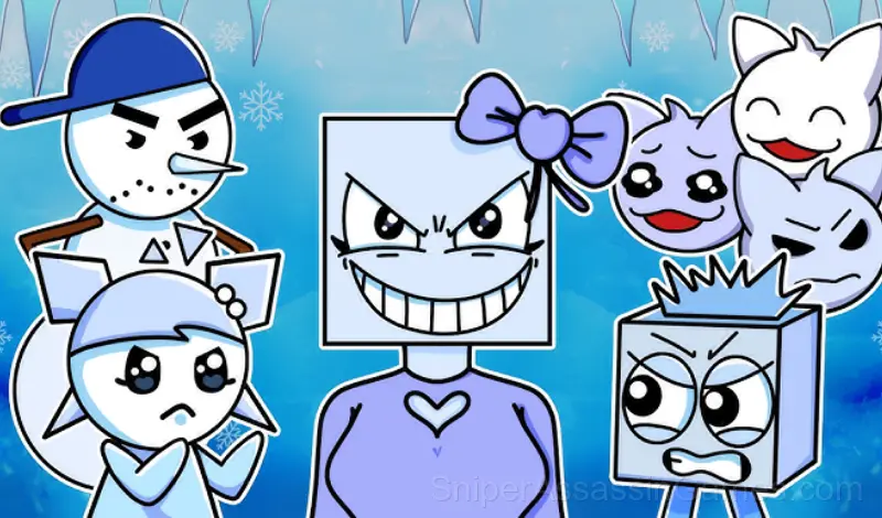 Play Sprunki Cool As Ice