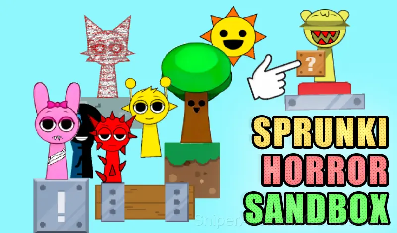 Play Sprunki Horror Sandbox