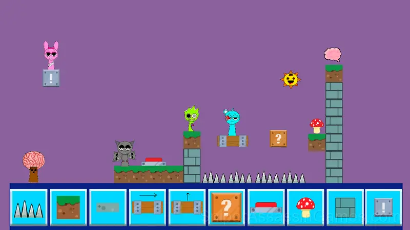Sprunki Horror Sandbox gameplay screenshot 2