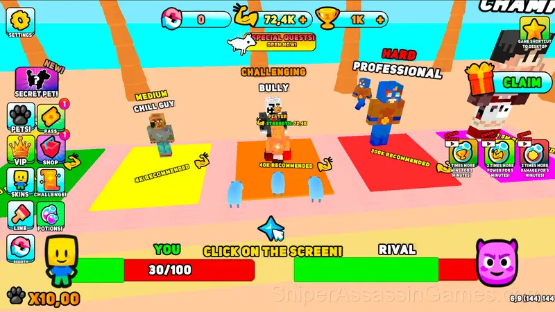 Obby: Boxer, Escape from the Island! gameplay screenshot 2