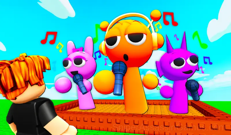 Play Sprunki Simulator 3D