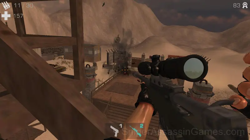 Top Sniper gameplay screenshot 5