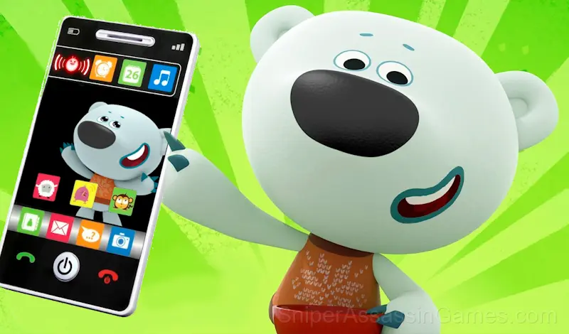 Play Check Tuchka's phone! From Be-Be-Bears.