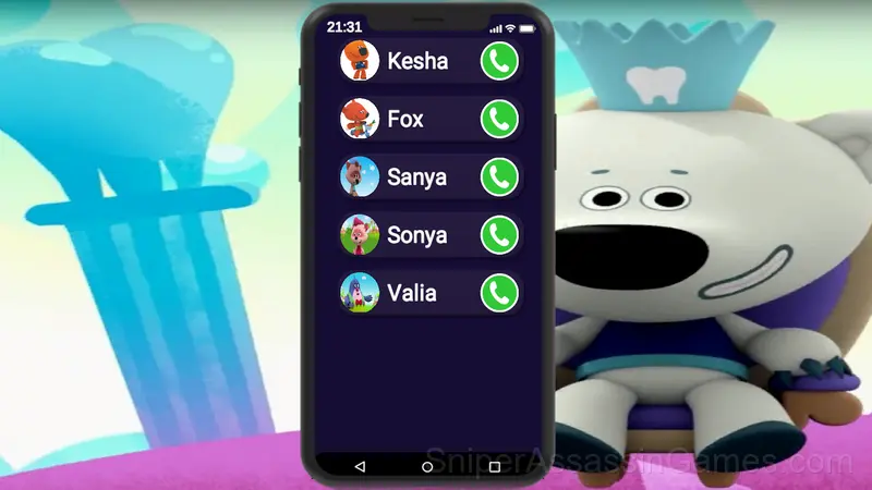 Check Tuchka's phone! From Be-Be-Bears. gameplay screenshot 1