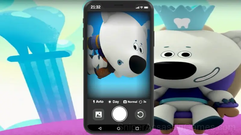 Check Tuchka's phone! From Be-Be-Bears. gameplay screenshot 3