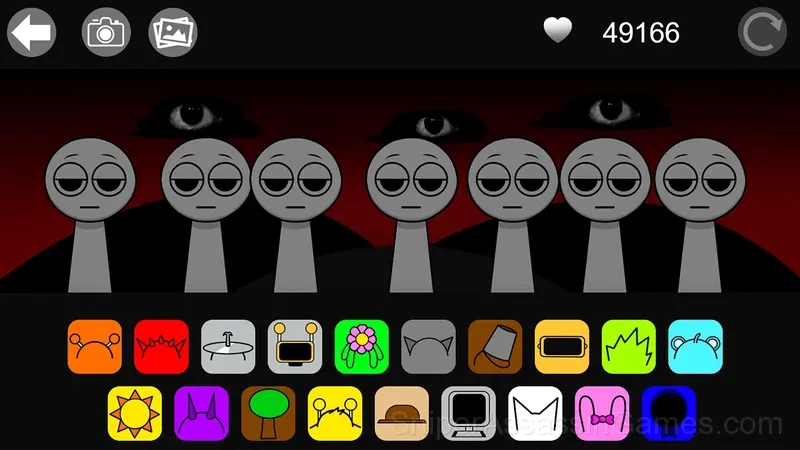 Corruptbox3 x Sprunki mod gameplay screenshot 3