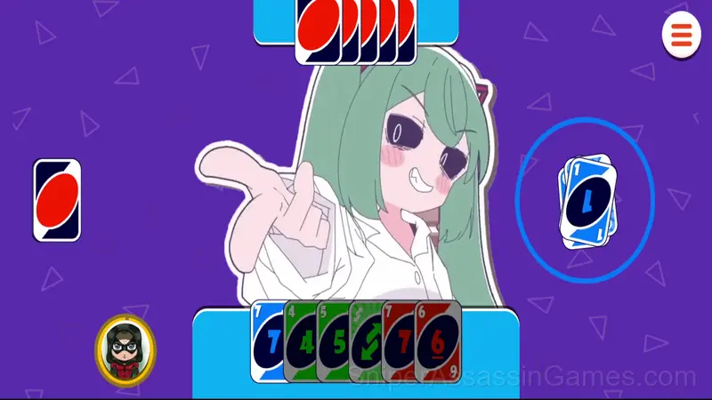 Anime UNO gameplay screenshot 2