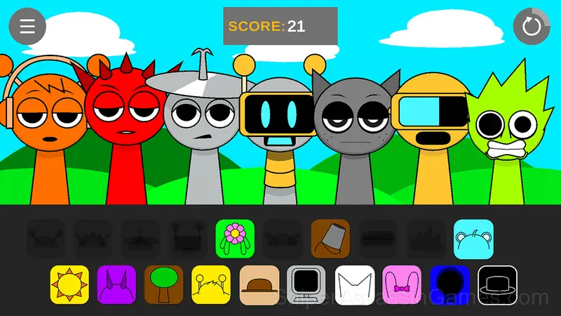 Sprunki Family gameplay screenshot 1