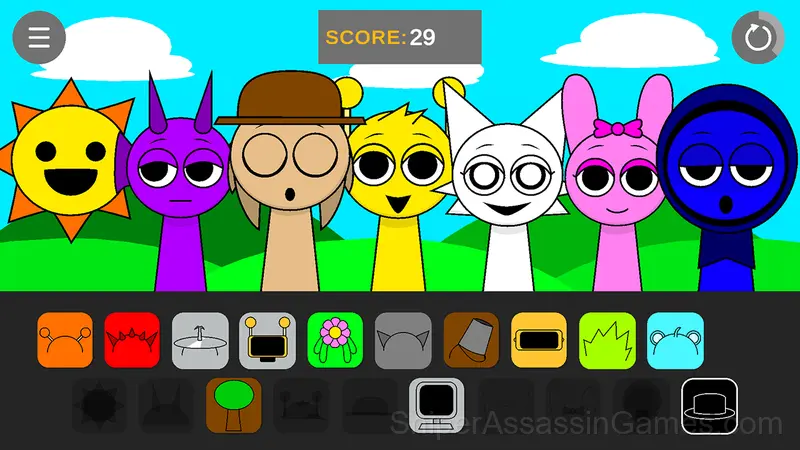 Sprunki Family gameplay screenshot 2
